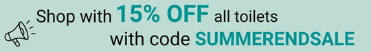 15% off all toilets