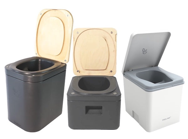 Trelino products in a row