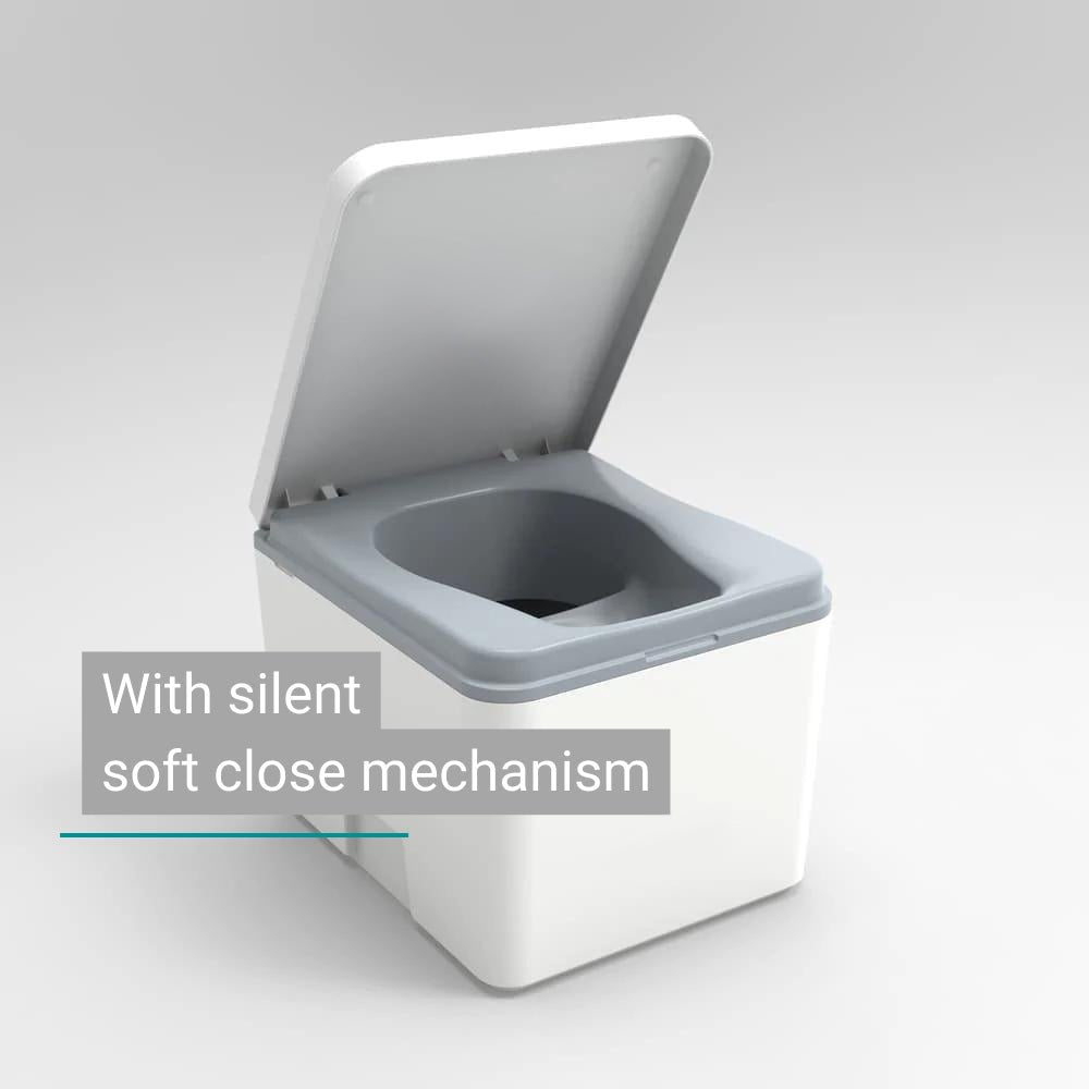 Trelino® Evo S white with soft close mechanism