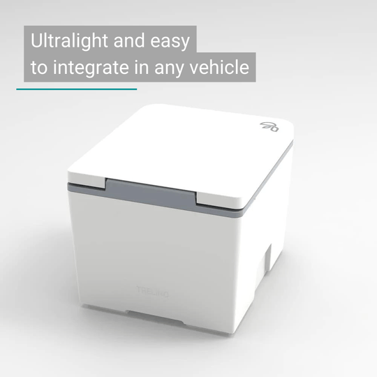 Trelino Evo S white back view