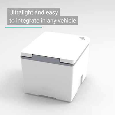 Trelino Evo S white back view