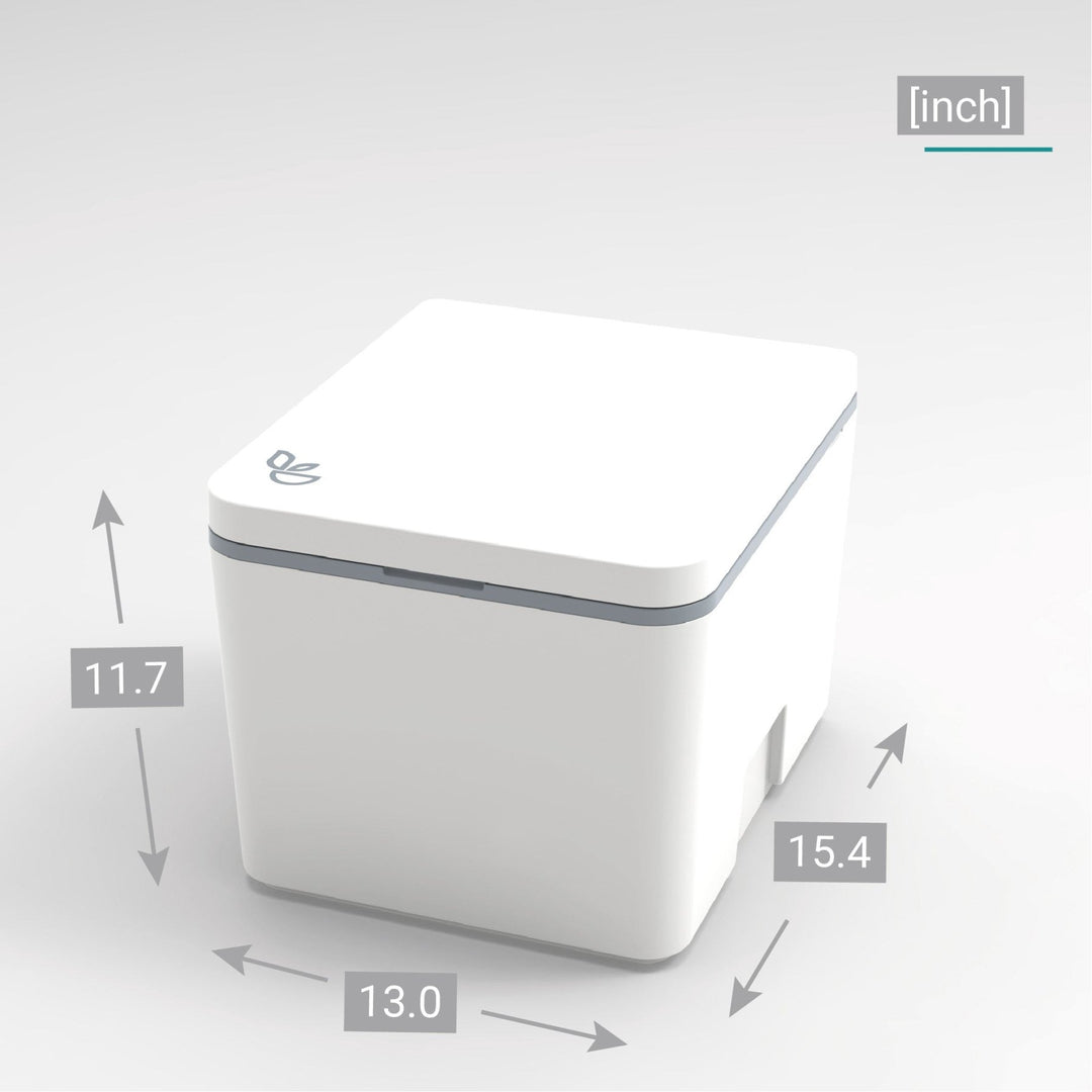 Trelino® Evo S white closed with dimensions