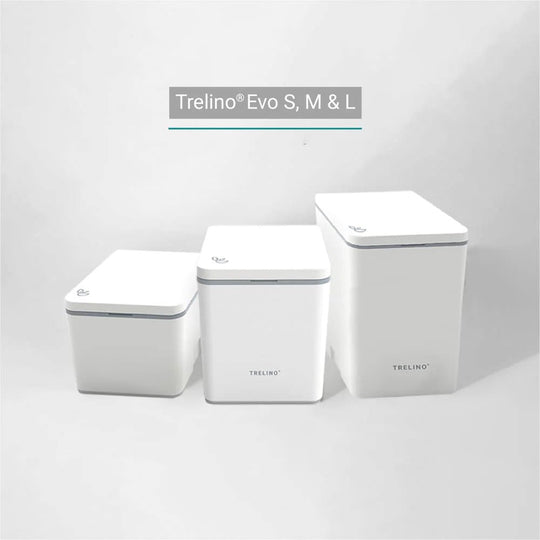 Evo S white compared height to other Trelino Evos