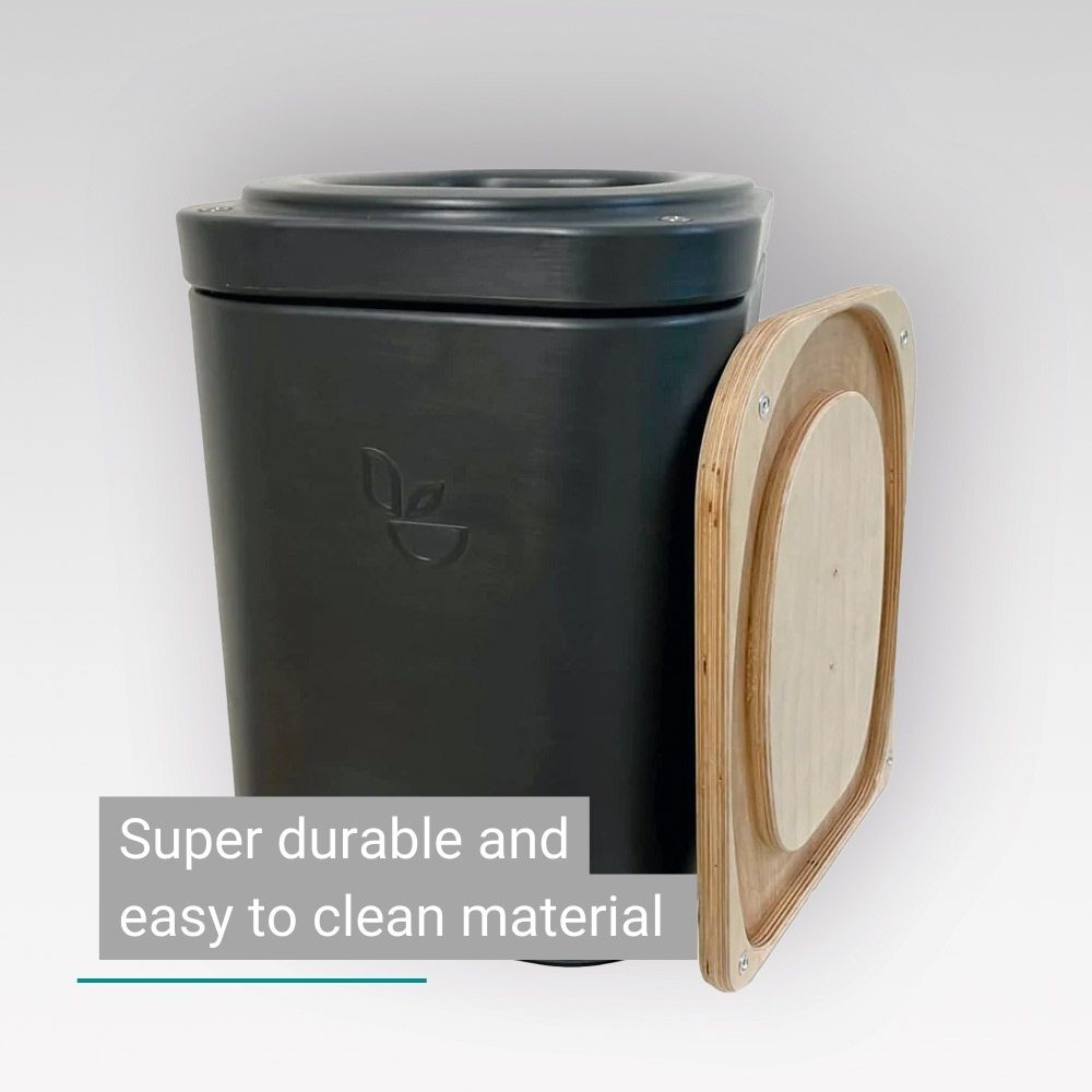 Large compost toilet for RVs