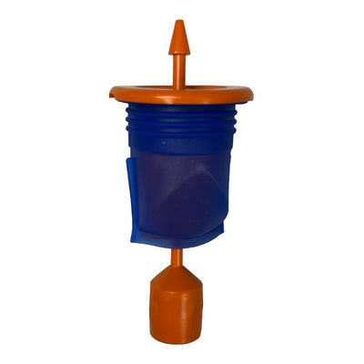 Urinometer" level indicator for Trelino® Evo toilet, with mechanical overflow protection.