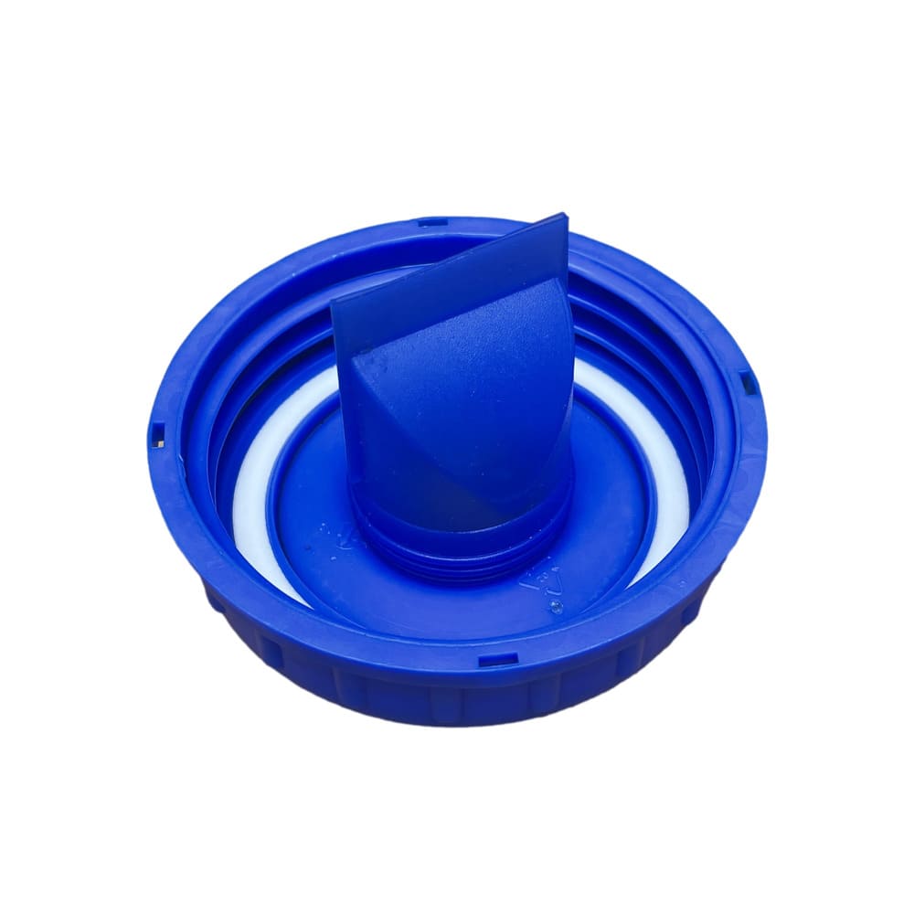 Lid with membrane closure bottom view