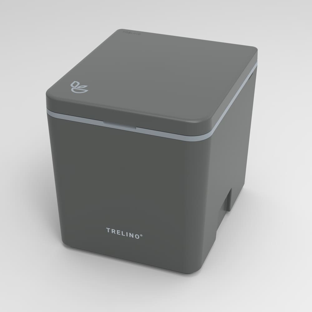 Trelino Evo M anthracite closed lid front view