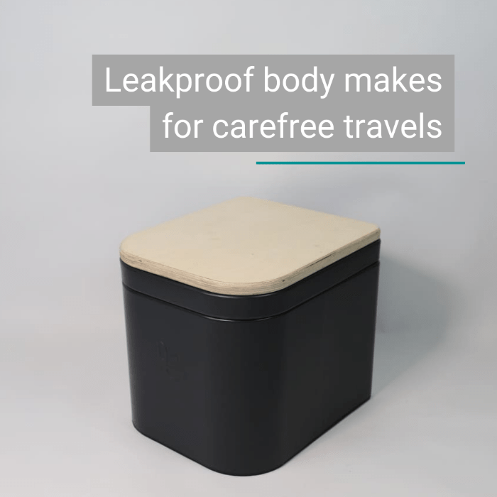 Trelino® Origin M • Composting toilet for Vans
